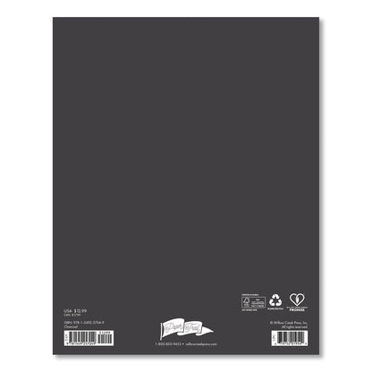 Willow Creek Press Charcoal Monthly Planner, 9.5 x 7.5, Charcoal Cover, 12-Month (Jan to Dec): 2026 (WPR57049)