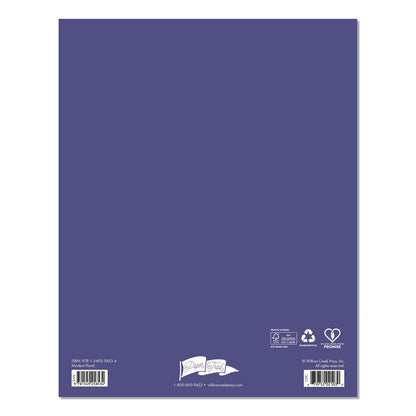 Willow Creek Press Modern Floral Monthly Planner, 9.5 x 7.5, Purple Cover, 12-Month (Jan to Dec): 2026 (WPR58534)