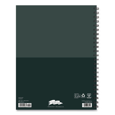 Willow Creek Press Fitness Undated Monthly Planner, 11 x 8.5, Black/Gray Cover, 12-Month, Undated (WPR40331)