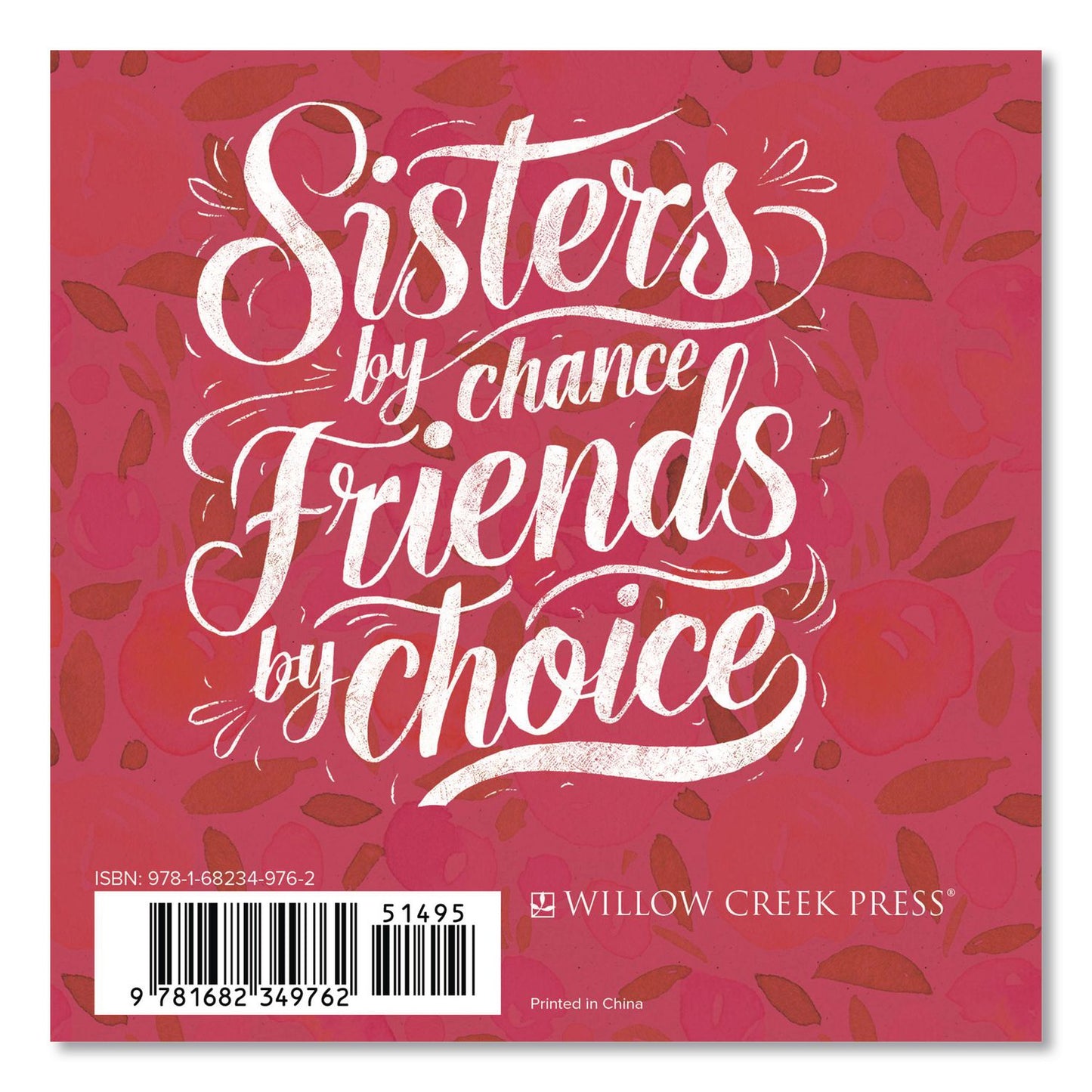Willow Creek Press Sisters Hardcover Book, 96 Pages (WPR49762)