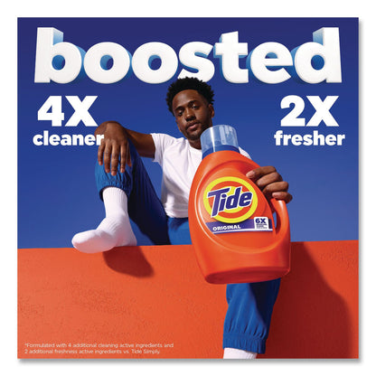Tide® Liquid Tide Laundry Detergent, Original Scent, 32 Loads, 40 oz Bottle, 6/Carton (PGC12118)