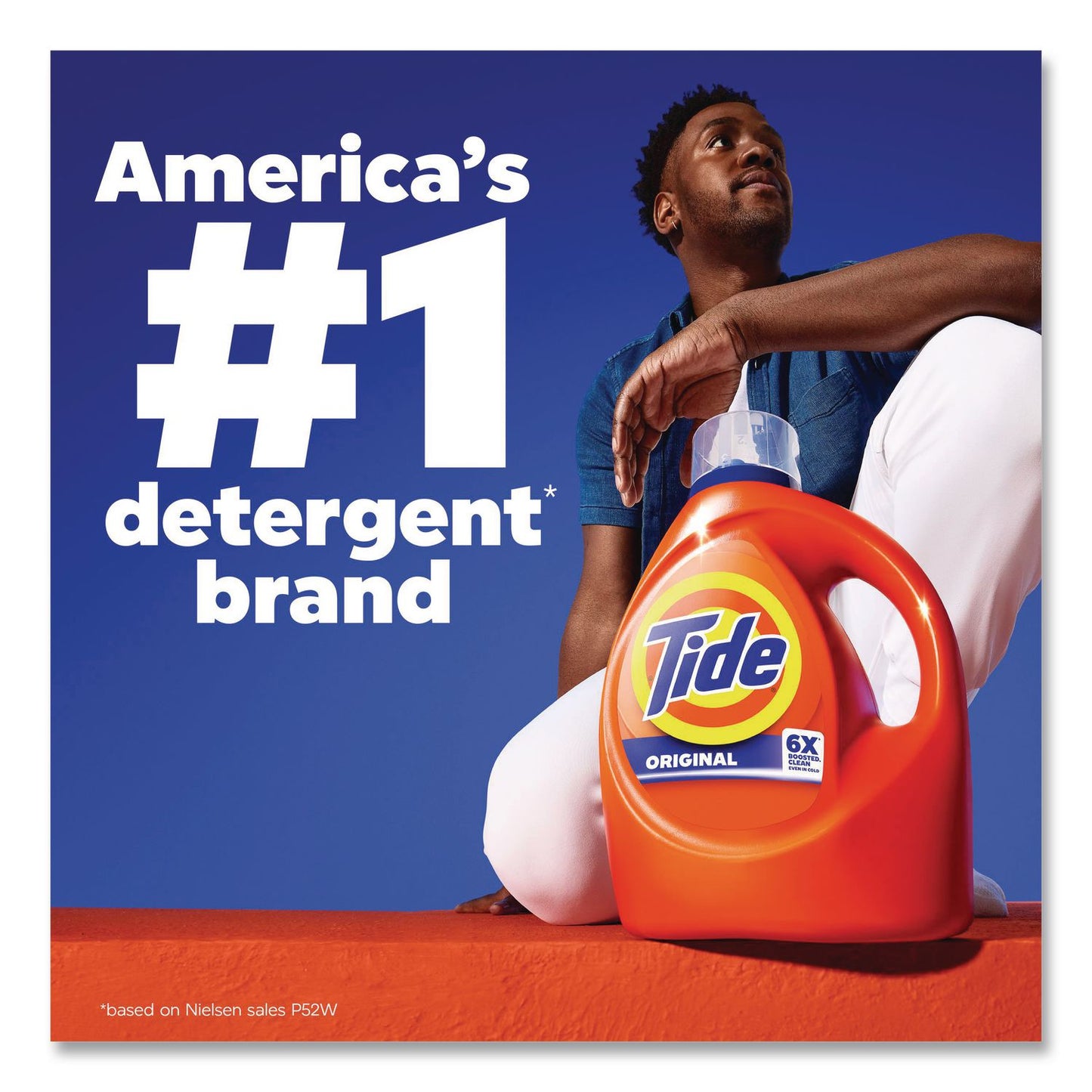 Tide® Liquid Tide Laundry Detergent, Original Scent, 32 Loads, 40 oz Bottle, 6/Carton (PGC12118)