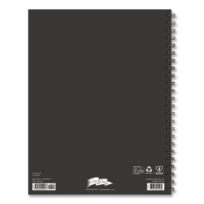 Willow Creek Press Charcoal Gray Undated Monthly Planner, 11 x 8.5, Charcoal Gray, Undated (WPR49167)