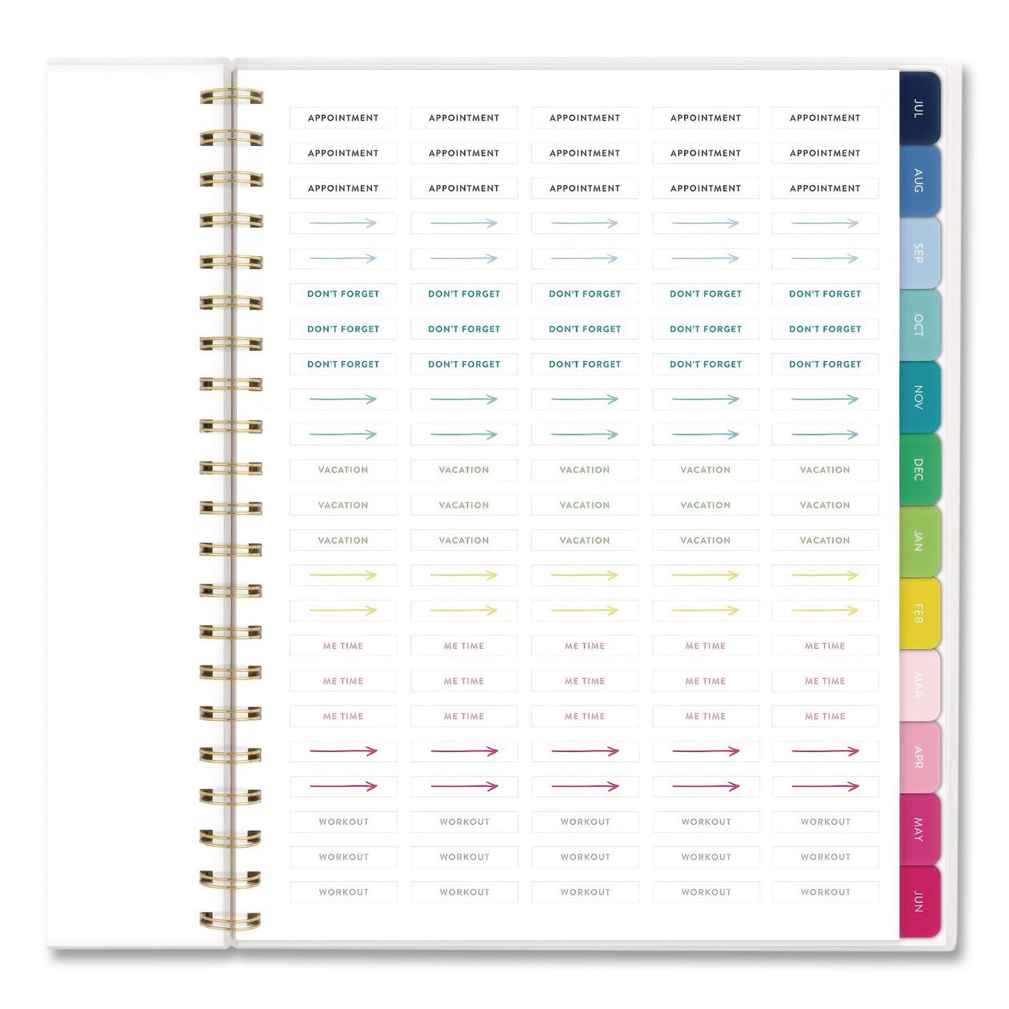 AT-A-GLANCE® Simplified Planner by Emily Ley: Academic Weekly/Monthly Book, 11 x 8.5, Lilac Plaid Cover, 12-Month: July 2025 to June 2026 (AAGEL39901A26)