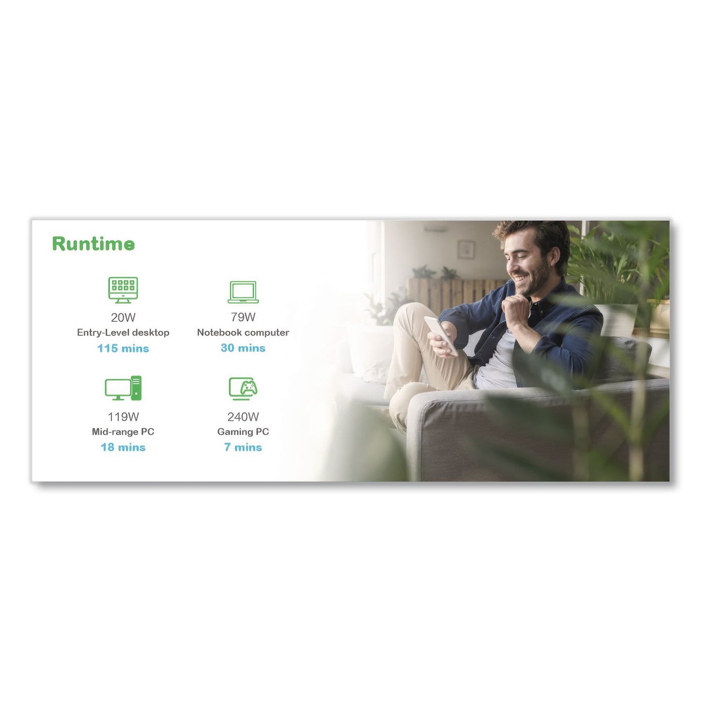 APC® Back-UPS BE700G3 Battery Backup System, 6 Outlets, 700 VA, 490 J (APABE700G3)