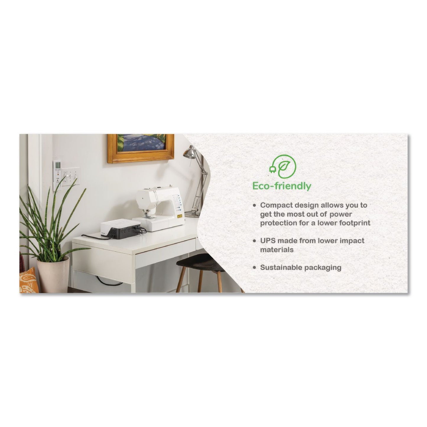 APC® Back-UPS BE700G3 Battery Backup System, 6 Outlets, 700 VA, 490 J (APABE700G3)