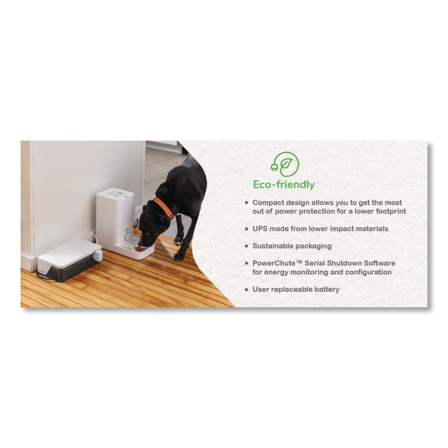 APC® Back-UPS BE900G3 Battery Backup System, 8 Outlets, 900 VA, 490 J (APABE900G3)