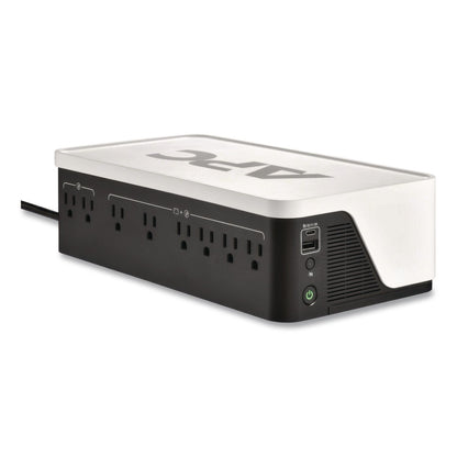 APC® Back-UPS BE1050G3 Battery Backup System, 8 Outlets, 1,050 VA, 490 J (APABE1050G3)