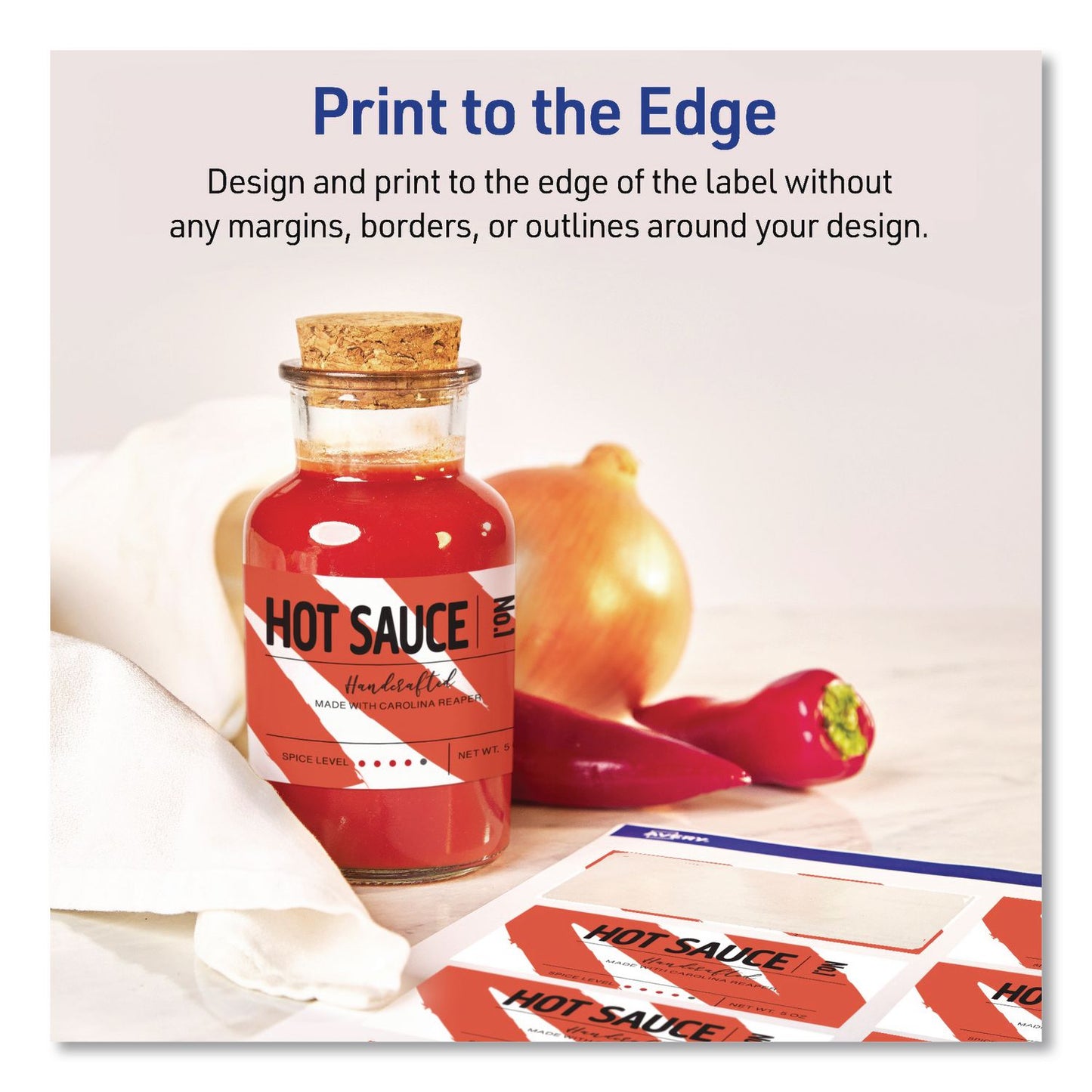 Avery® Rectangular Labels with Sure Feed Technology, Inkjet/Laser, 2 x 3, Matte White, 8 Labels/Sheet, 25 Sheets/Pack (AVE05619)