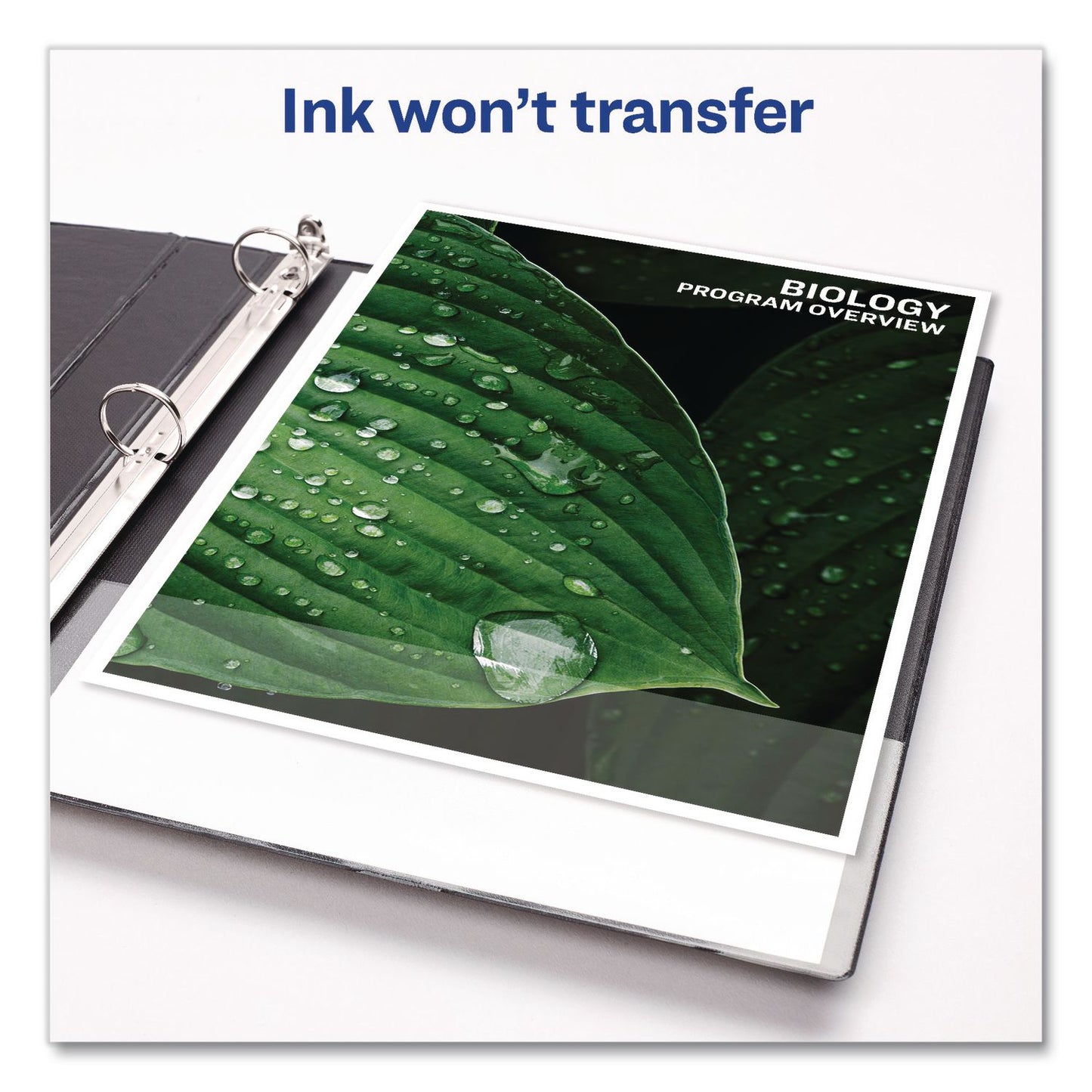 Avery® Durable View Binder with DuraHinge and EZD Rings, 3 Rings, 1.5" Capacity, 11 x 8.5, White, 12/Carton (AVE09401CT)