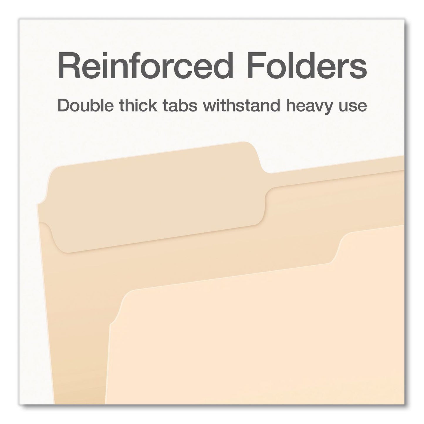 Avery® Insertable Big Tab Dividers, 5-Tab, Double-Sided Gold Edge Reinforcing, 11 x 8.5, Buff, Assorted Tabs, 48 Sets/Carton (AVE11109CT)