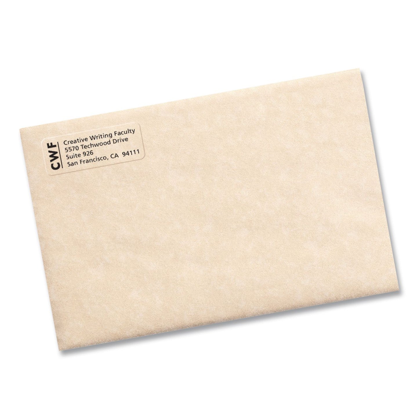 Avery® Easy Peel Return Address Labels with Sure Feed Technology, Inkjet, 0.66 x 1.75, Matte Clear, 60/Sheet, 10 Sheets/Pack (AVE18695)