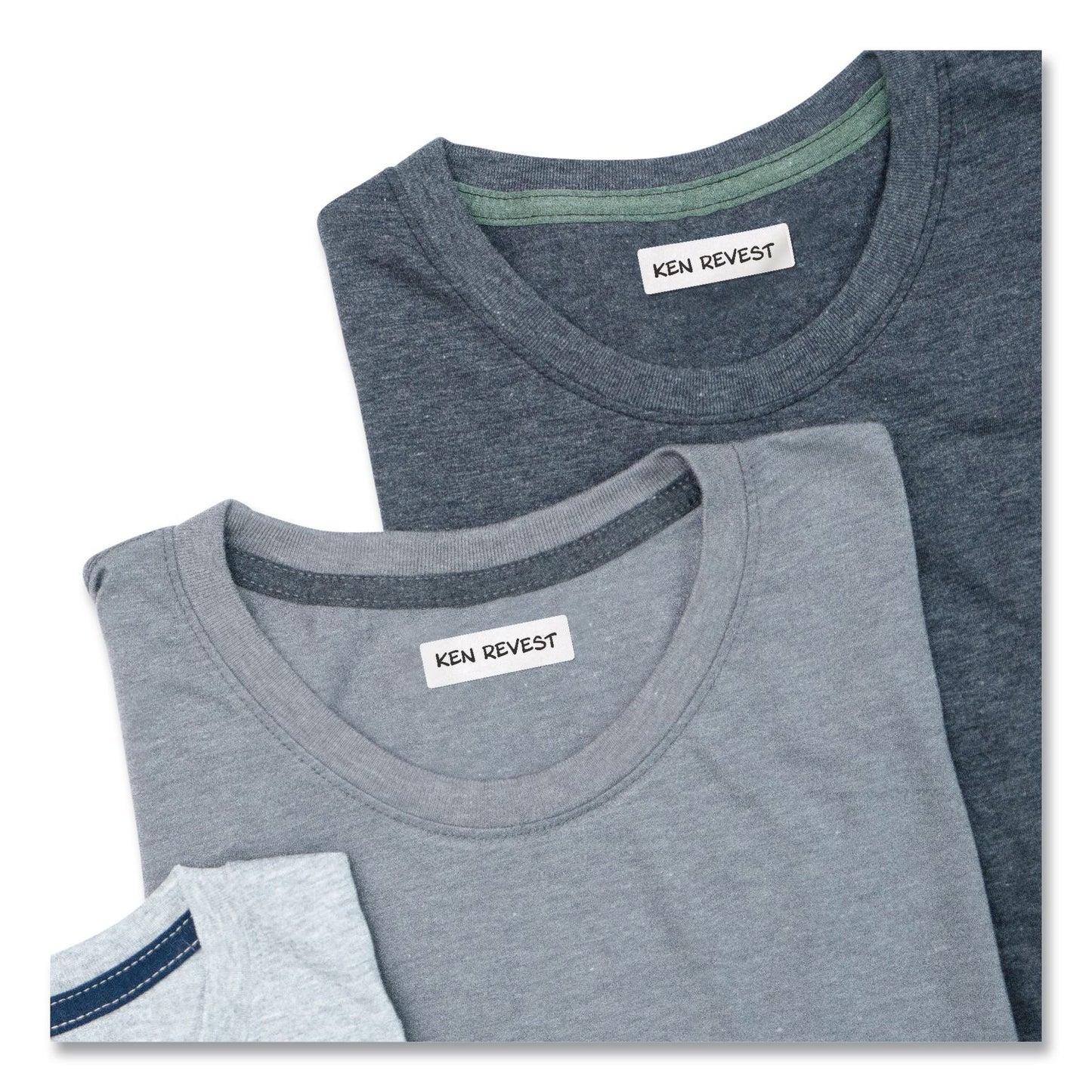 Avery® No-Iron Fabric Labels, Handwrite Only, 0.5 x 1.75, White, 18/Sheet, 10 Sheets/Pack (AVE40721)