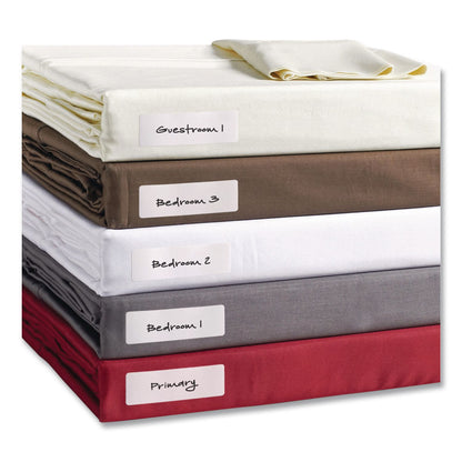 Avery® No-Iron Fabric Labels, Handwrite Only, 1 x 3, White, 5/Sheet, 10 Sheets/Pack (AVE40725)