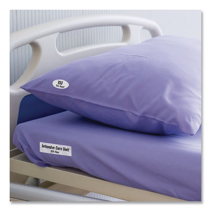 Avery® No-Iron Fabric Labels, Handwrite Only, Assorted Shapes and Sizes, White, 15/Sheet, 10 Sheets/Pack (AVE40726)