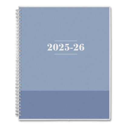 Blue Sky® Blue Block Academic Year Weekly/Monthly Planner, 11 x 8.5, Blue Cover, 12-Month: July 2025 to June 2026 (BLS156066A26)