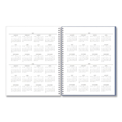 Blue Sky® Tanya Blue Academic Year Daily Planner, Abstract Artwork, 11 x 8.5, Multicolor Cover, Supports Four Academic Years: 2025-2028 (BLS156259)