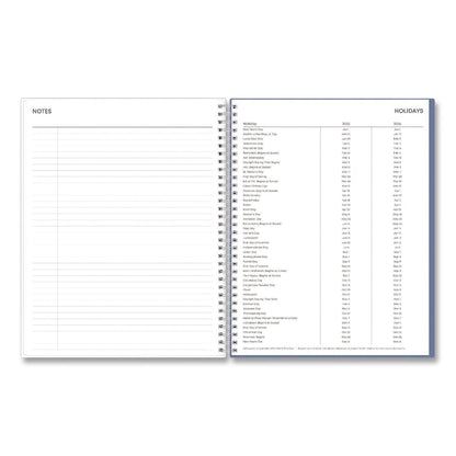 Blue Sky® Tanya Blue Academic Year Daily Planner, Abstract Artwork, 11 x 8.5, Multicolor Cover, Supports Four Academic Years: 2025-2028 (BLS156259)