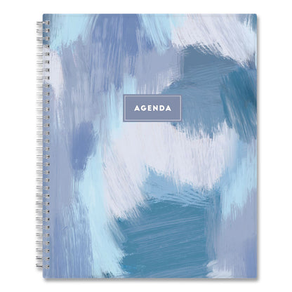 Blue Sky® Tanya Blue Academic Year Daily Planner, Abstract Artwork, 11 x 8.5, Multicolor Cover, Supports Four Academic Years: 2025-2028 (BLS156259)
