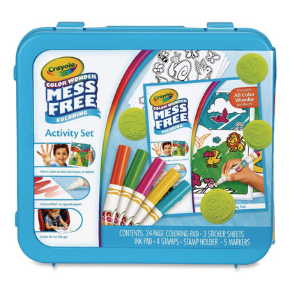 Crayola® Color Wonder Art Kit, Ocean Animals, Ages 3 and Up, 24 Pages (CYO752349)