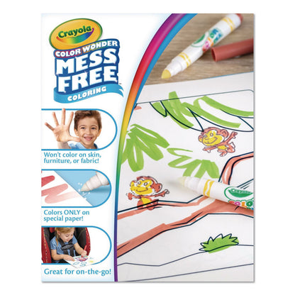 Crayola® Color Wonder Art Kit, Ocean Animals, Ages 3 and Up, 24 Pages (CYO752349)