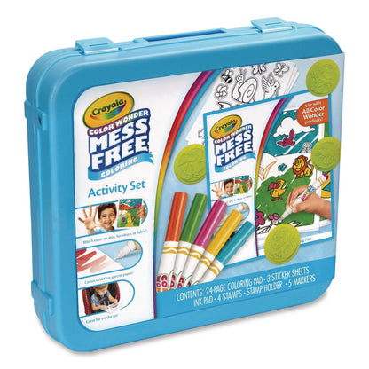Crayola® Color Wonder Art Kit, Ocean Animals, Ages 3 and Up, 24 Pages (CYO752349)