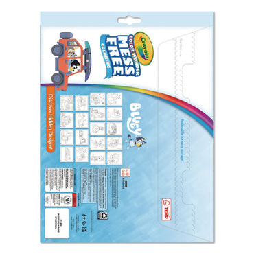 Crayola® Color Wonder Bluey Coloring Book, Ages 3 and Up, 18 Pages (CYO752805)