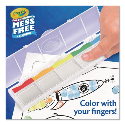 Crayola® Color Wonder Mess Free Coloring Fingerprint Activity Book, Ages 3 and Up, 27 Pages (CYO752842)