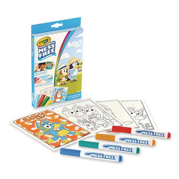 Crayola® Color Wonder Bluey Mini Box Set, Ages 3 and Up, 12 Pages (CYO752863)