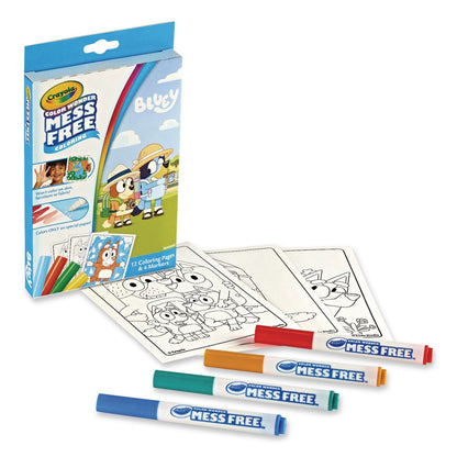 Crayola® Color Wonder Bluey Mini Box Set, Ages 3 and Up, 12 Pages (CYO752863)