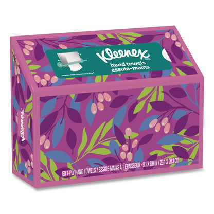 Kleenex® Hand Towels in a POP-UP* Box, 1-Ply, 6.8 x 9, White, 60/Box, 6 Boxes/Carton (KCM38586CT)
