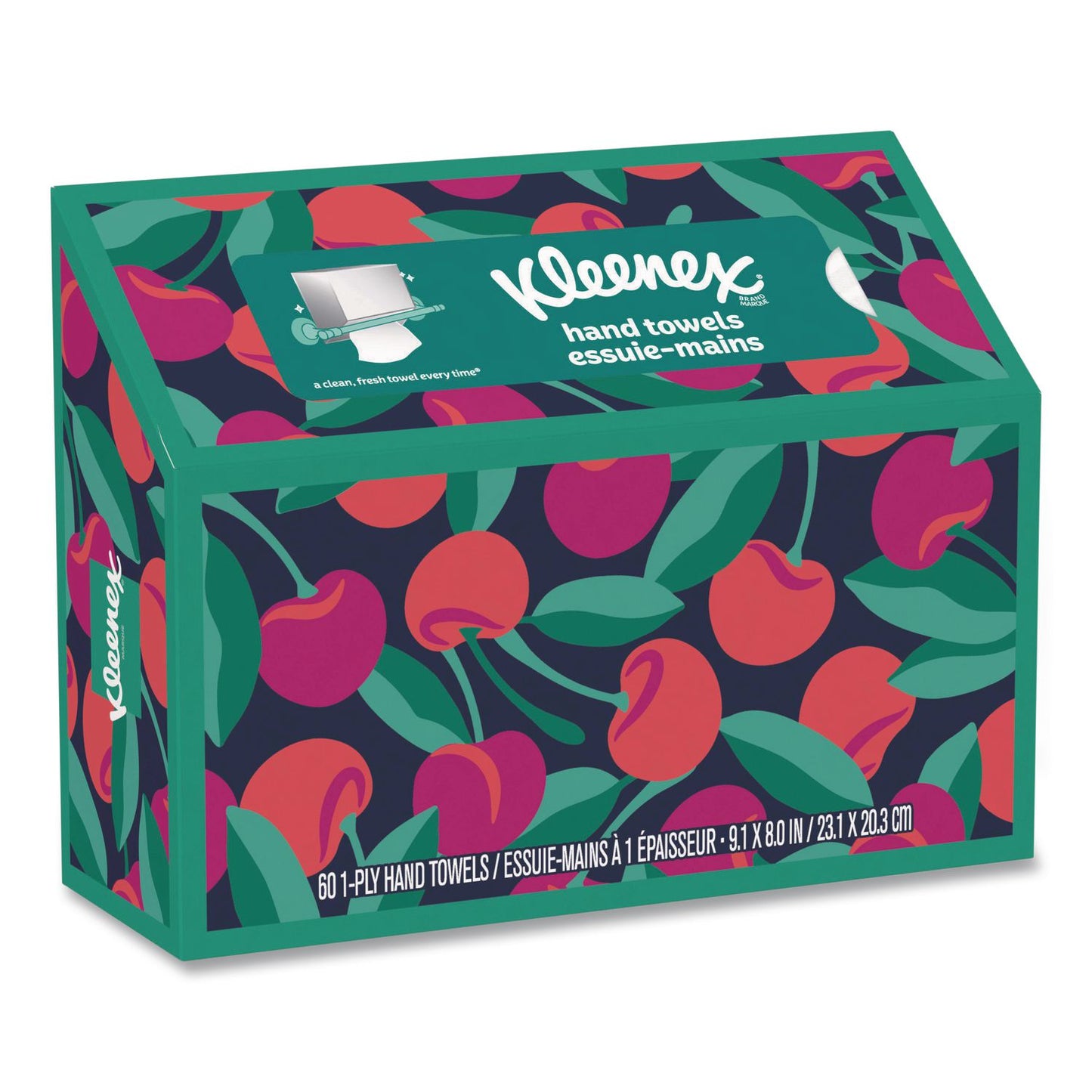 Kleenex® Hand Towels in a POP-UP* Box, 1-Ply, 6.8 x 9, White, 60/Box, 6 Boxes/Carton (KCM38586CT)