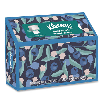 Kleenex® Hand Towels in a POP-UP* Box, 1-Ply, 6.8 x 9, White, 60/Box, 6 Boxes/Carton (KCM38586CT)