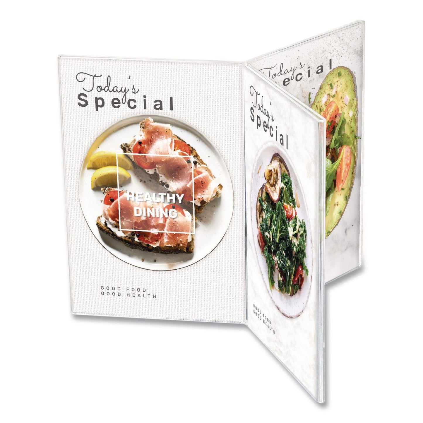 deflecto® Tabletop Brochure Holder, 4 x 6 Insert, Clear (DEFPX04746)