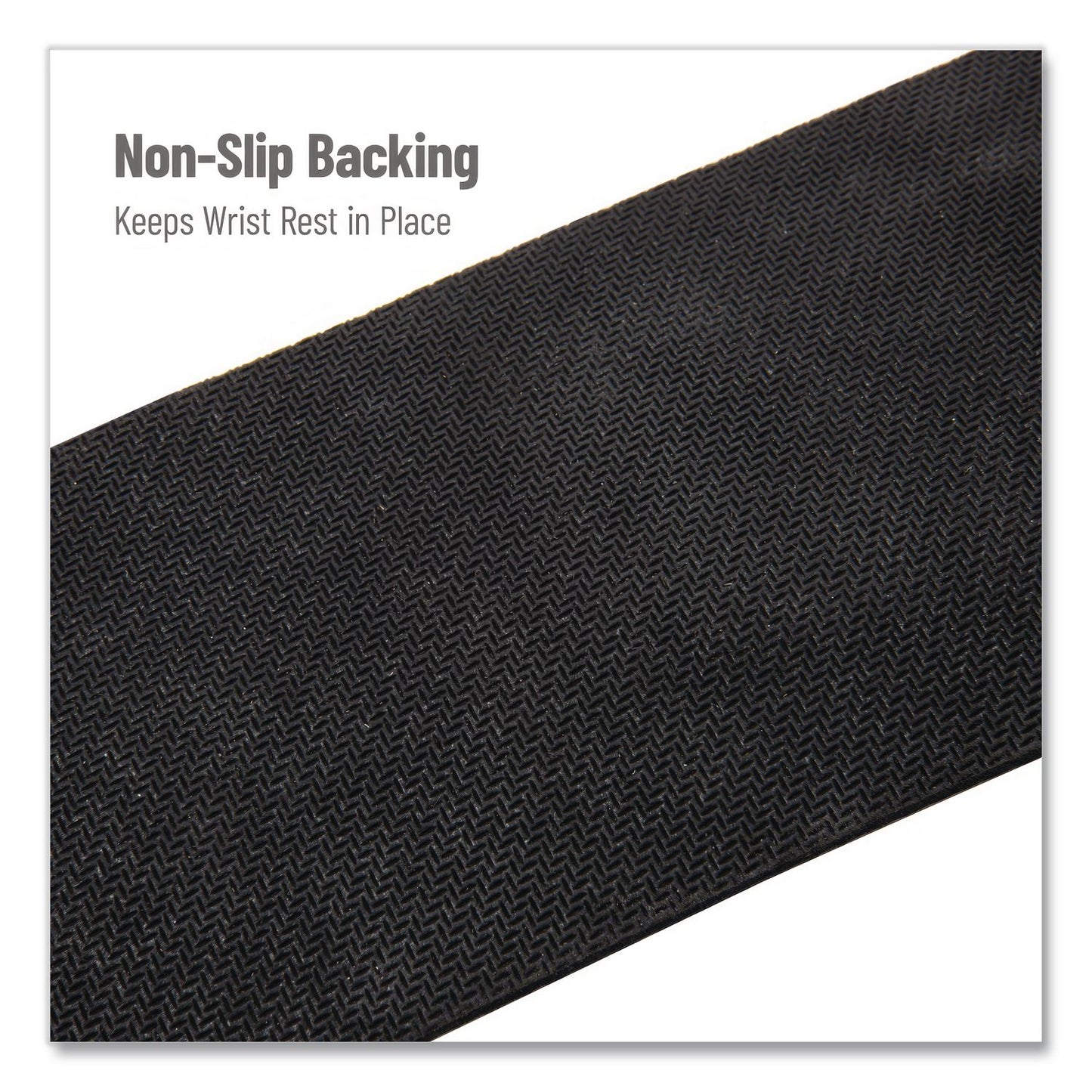 Mind Reader Memory Foam Gaming Ergonomic Keyboard and Mouse Wrist Rest Set, Black (EMSWRESTGELBLK)