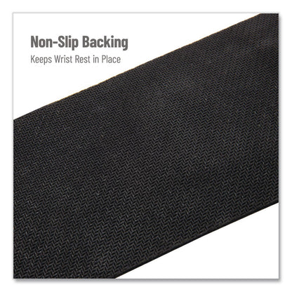 Mind Reader Memory Foam Gaming Ergonomic Keyboard and Mouse Wrist Rest Set, Black (EMSWRESTGELBLK)