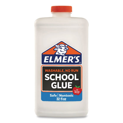 Elmer's® Washable School Glue, 32 oz, Dries Clear (EPI2024678)