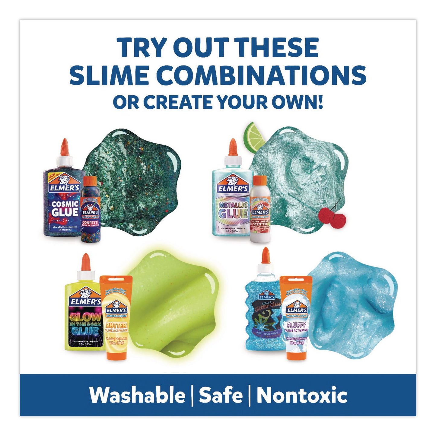Elmer's® All-Star Slime Kit, Assorted Colors (EPI2119929)