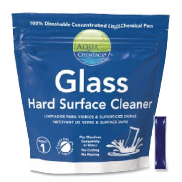 Diversey™ Glass Hard Surface Cleaner, 20 ChemPacs/Pack, 12 Packs/Carton (DVO9320954)