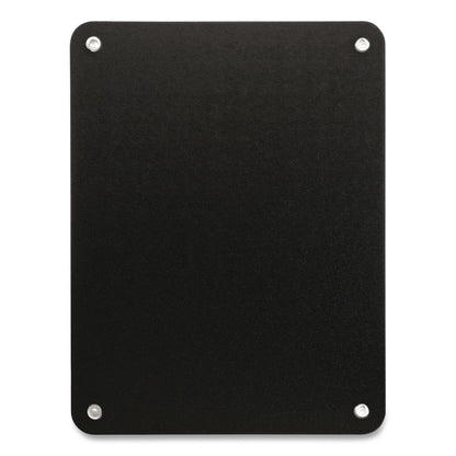 Excello Global Products® Window Chalkboard, Black Surface, 10.5 x 14 (EXOEGPHD0513S)
