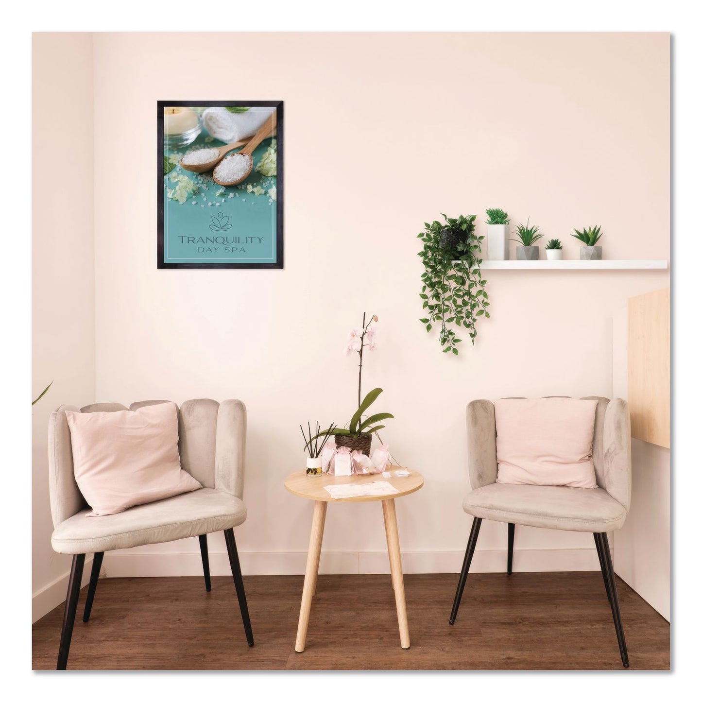 Excello Global Products® Poster Frame, MDF, 24 x 36 Insert, Black, 6/Pack (EXOMPFRM2436CP)