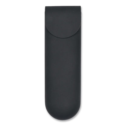Excello Global Products® Silicone Travel Pouch, 3 x 1.3 x 9, Black (EXOSPLSTRVL0006)