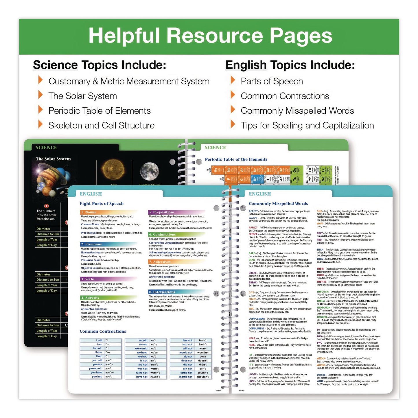 Global Printed Products Rainbow Silhouette Middle/High School Student Planner, 11-Months: Seven-Subject Day, Multicolor Cover, 11 x 8.5, 2025 to 2026 (GPUNAD26SM85111)