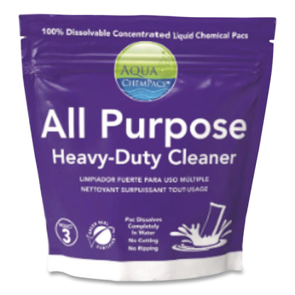 Diversey™ All Purpose Heavy-Duty Cleaner, Lavender Scent, 20 ChemPacs/Pack, 12 Packs/Carton (DVO9320955)
