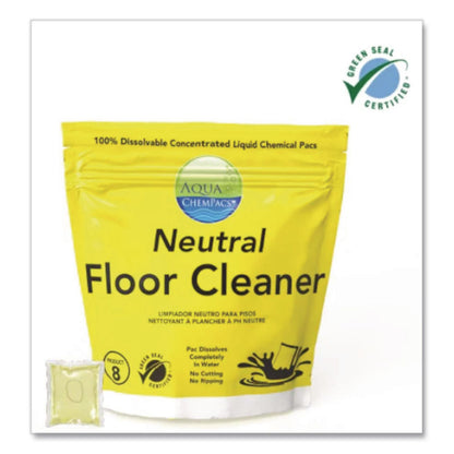Diversey™ Neutral Floor Cleaner, Lavender Scent, 20 ChemPacs/Pack, 12 Packs/Carton (DVO9320974)