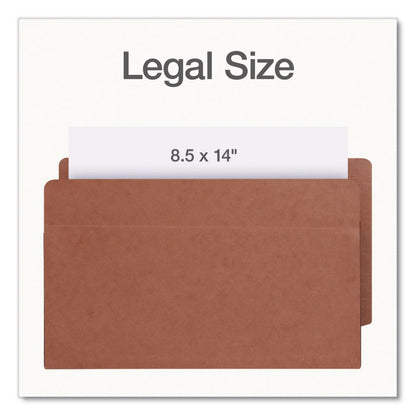 Pendaflex® End Tab File Pocket, 7" Expansion, Legal Size, 5/Box (PFX64795P)