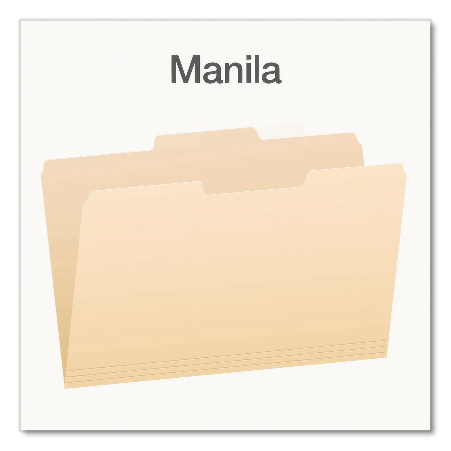 Pendaflex® Manila File Folders, 1/3-Cut Tabs: Center Position, Legal Size, 0.75" Expansion, Manila, 100/Box (PFX753132)