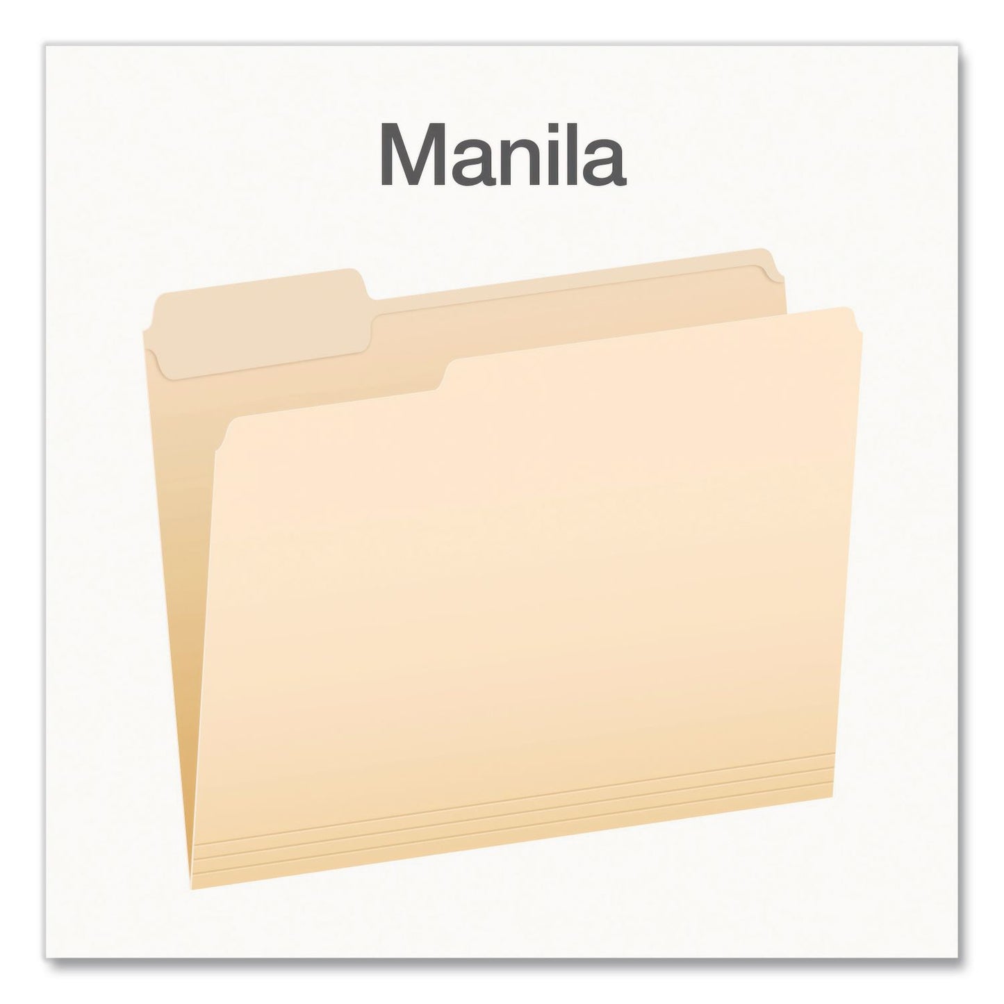 Pendaflex® Earthwise by Pendaflex 100% Recycled Manila File Folder, 1/3-Cut Tabs: Assorted, Letter Size, 0.75" Expansion, Manila, 100/BX (PFX1006989)