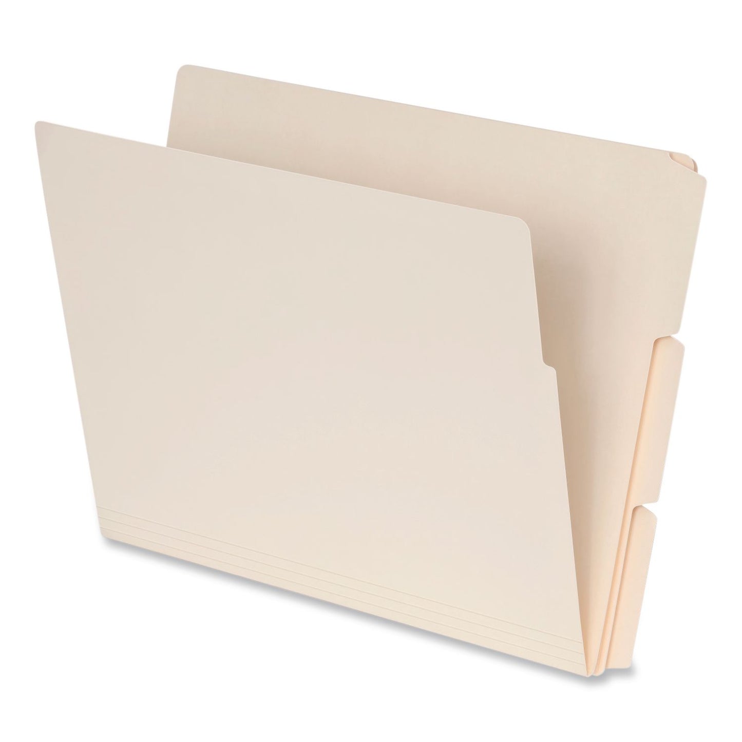 Pendaflex® Manila End Tab Folders, 1/3-Cut Tabs: Assorted, Letter Size, 0.75" Expansion, Manila, 100/Box (PFX1007001)