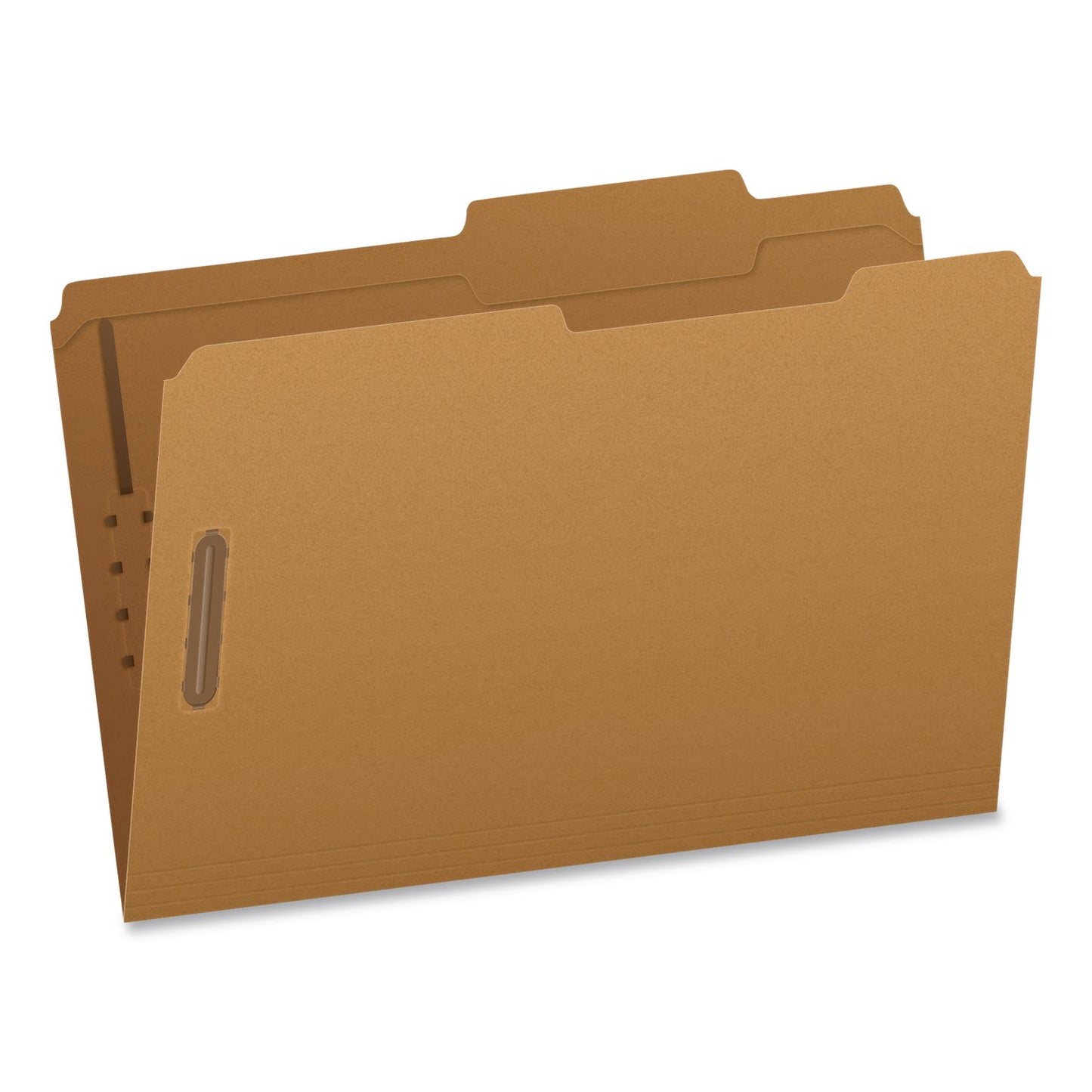 Pendaflex® Kraft Fastener Folders, 2/5-Cut Tab: Right of Center, Expands 0.75", 2 Fasteners, Legal Size, Kraft, 50/Box (PFX1007044)